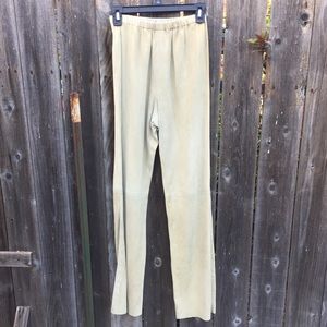 New $960 SHAMASK Bergdorf Goodman leather pants S